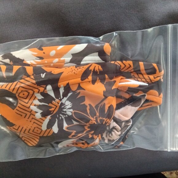 (*) VINTAGE 1" SPEEDO SWIM BRIEF, SIZE 29" (SMALL), ORANGE FLOWERS (Pre-owned) - Picture 7 of 7